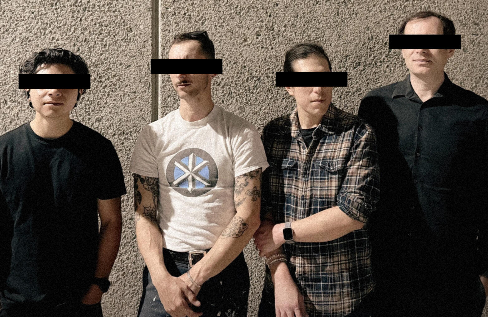 Members of the indie rock band The Activities